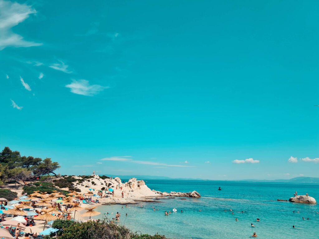 Vacanță în Grecia cu cel mic Mama lui Vladimir 11